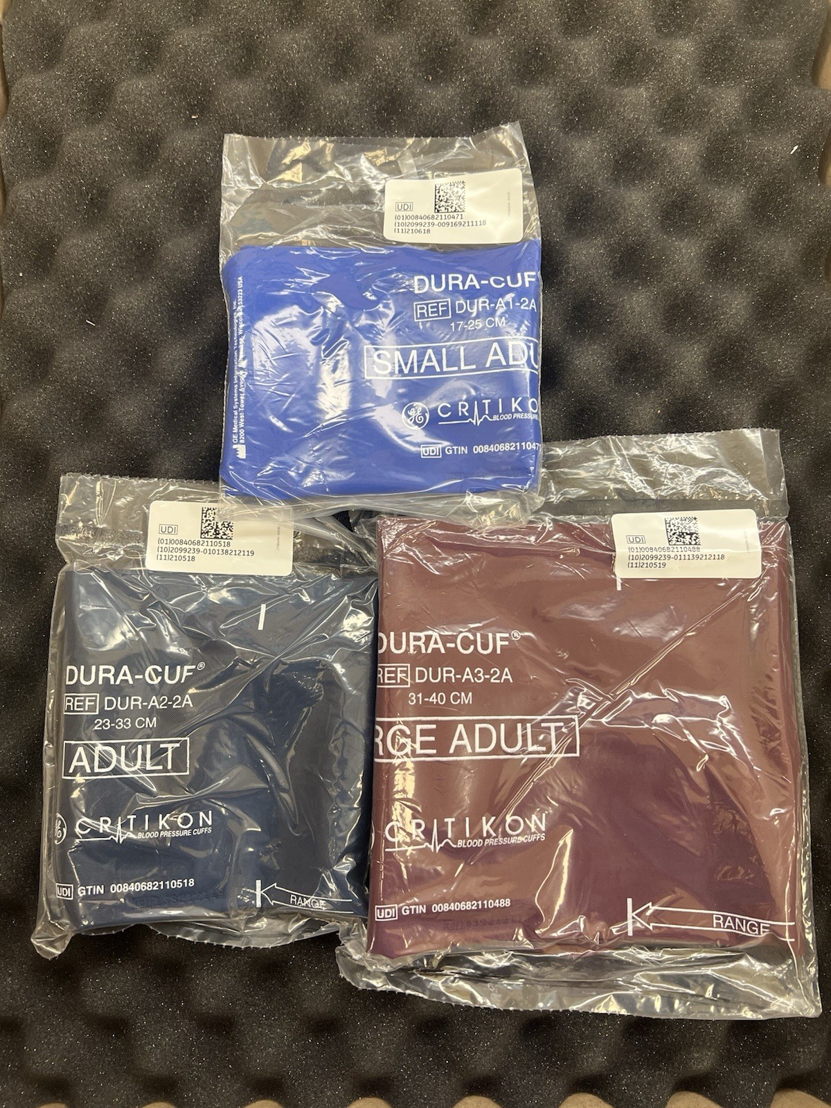 GE 2059301-001 Blood pressure cuffs Pack of 3 Brand new