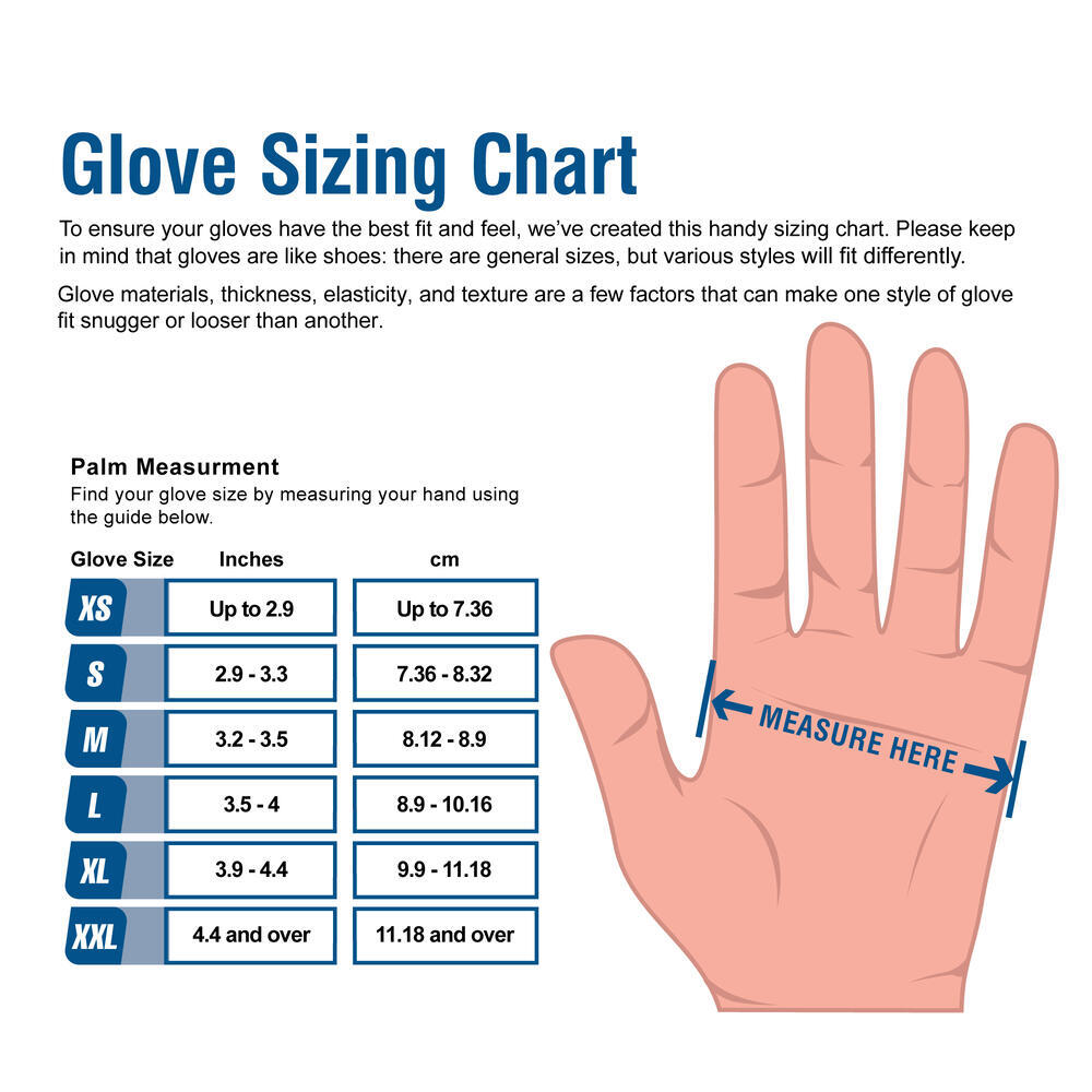 X3 Clear Vinyl PF Industrial Gloves – 3 mil -Case of 1000