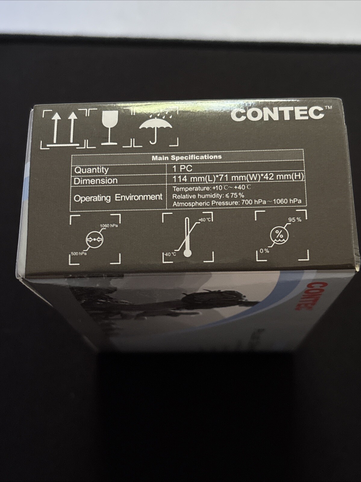 CMS50M Fingertip Pulse Oximeter Blood Oxygen Spo2/PR Monitor LED Batteries Inc.