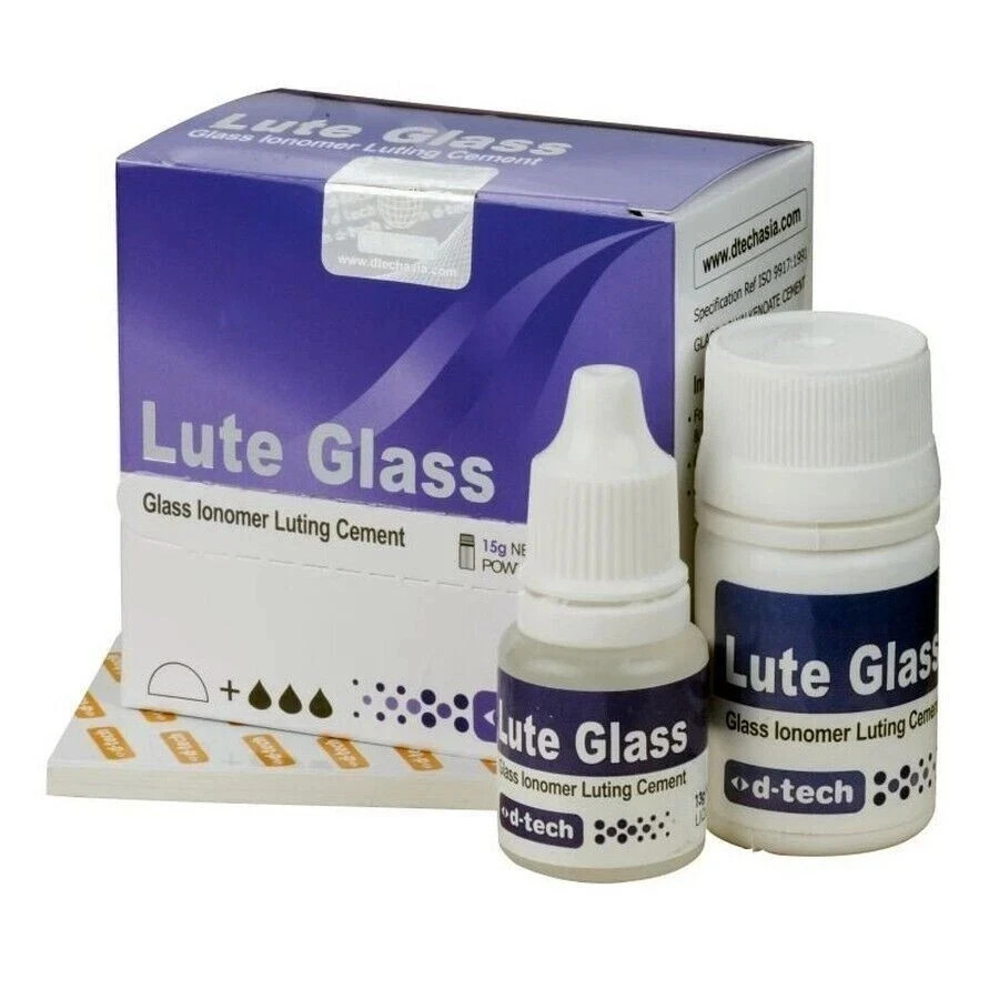 Luting Adhesive Glass Ionomer 4.5 avPermanent Dental Cement Crown Bridge Veneer