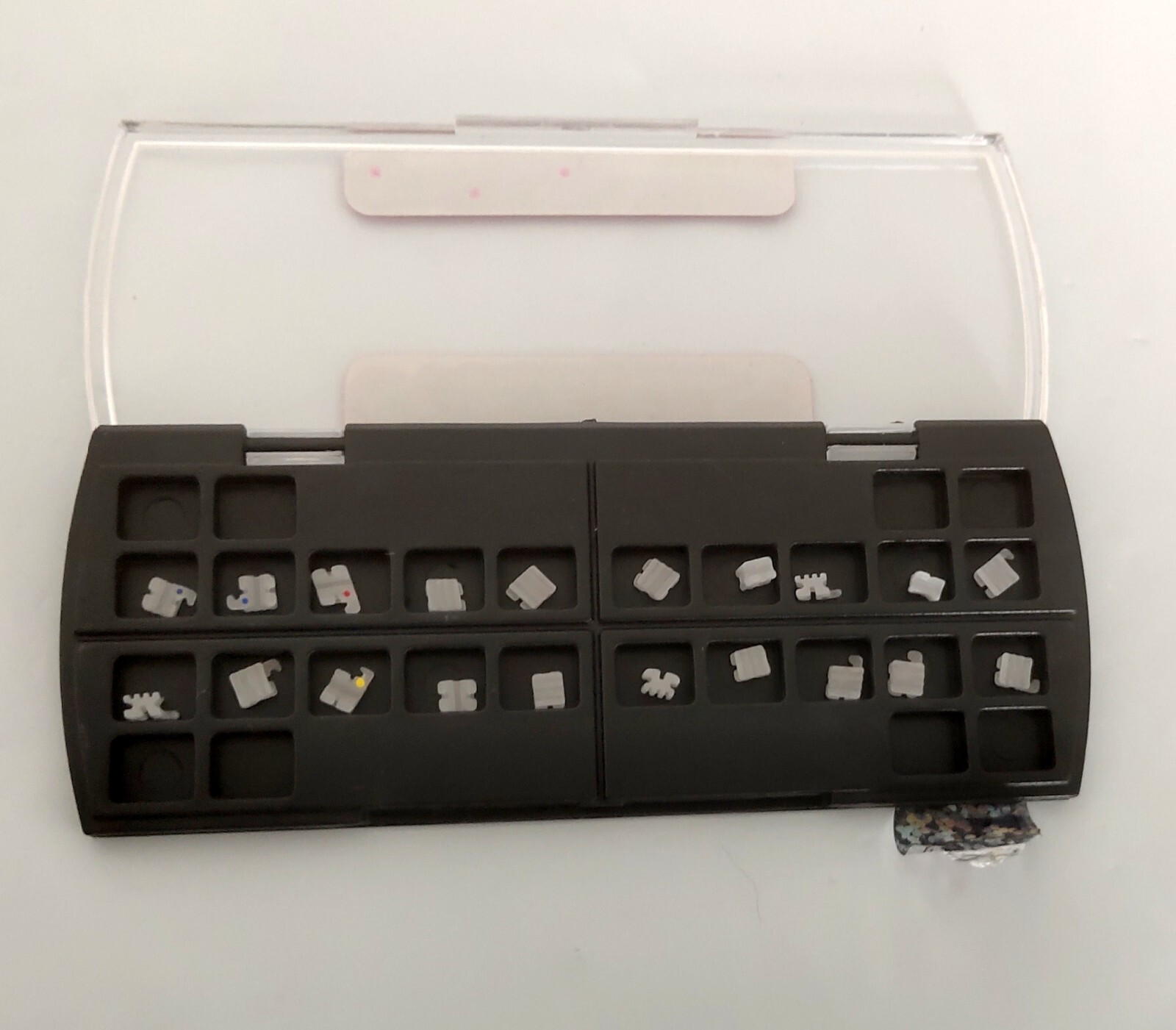 10 Sets Dental Ortho Braces Ceramic Brackets Mini Roth MBT 018 022 345 hooks