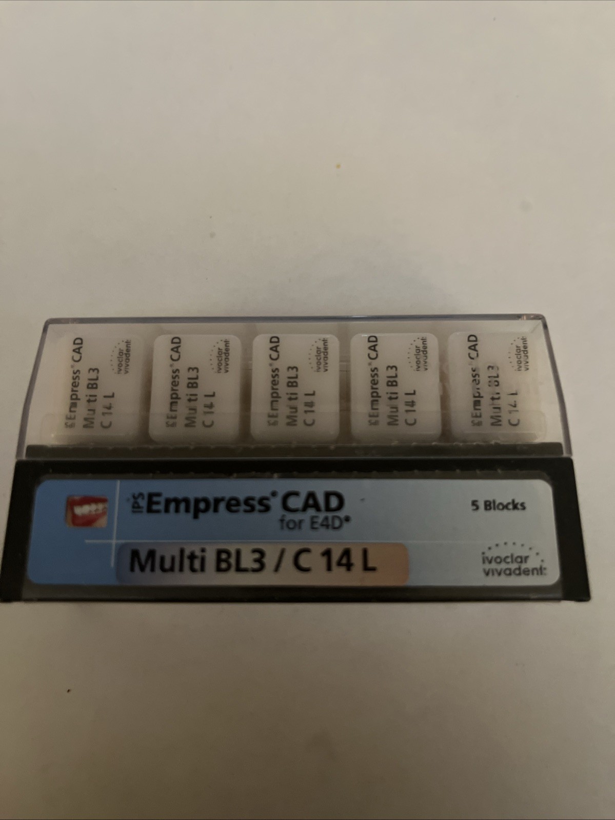Ivoclar IPS Empress CAD For PlanMill Multi BL3/C 14L #608343 Pkg 5