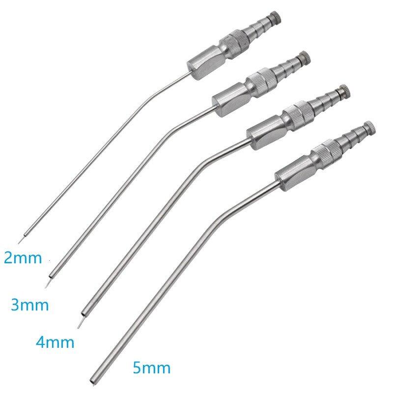 Dental Medical Surgery Aspirator Ferguson Frazier Suction Tube 2mm/3mm/4mm/5mm