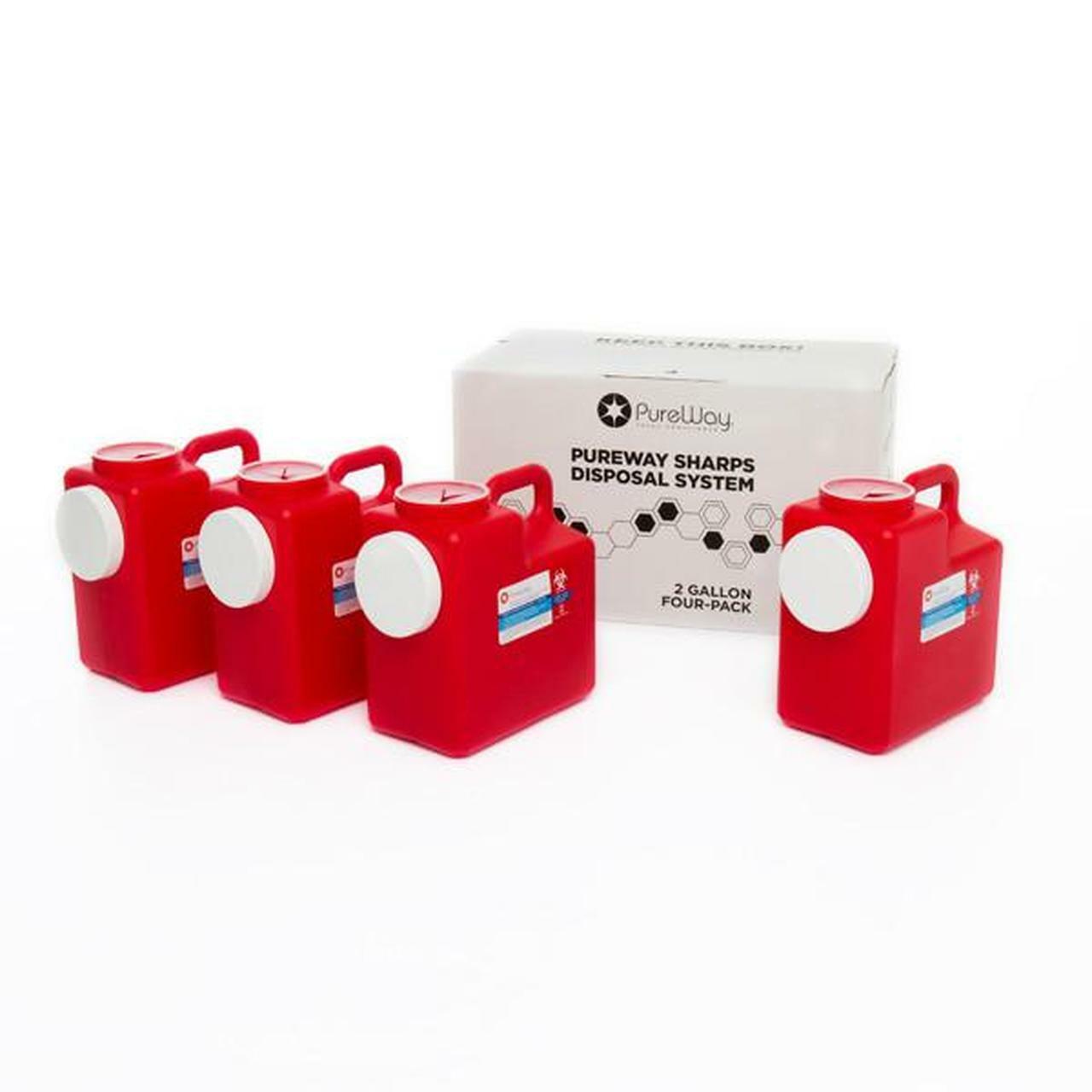 PureWay Sharps Disposal Single/Multipack system & Healthcare Waste Disposal