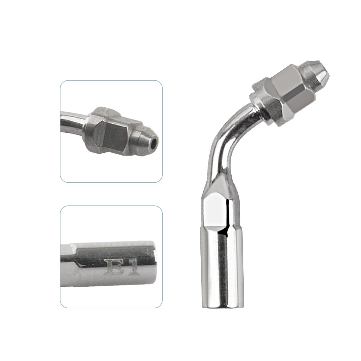 10X Dental Ultrasonic Piezo Scaler Tips fit Woodpecker EMS/DTE SATELEC Handpiece