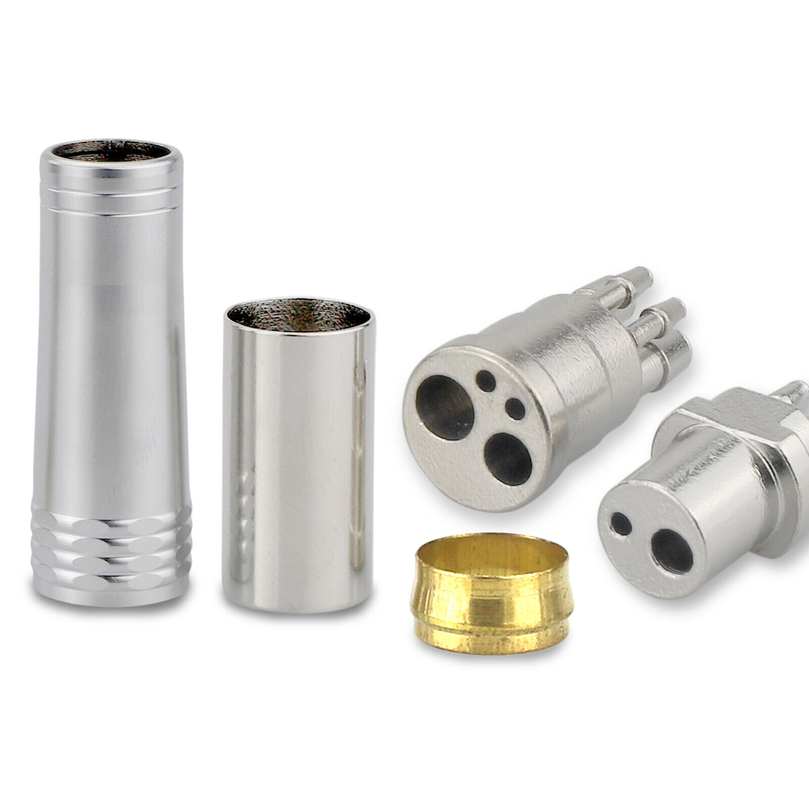 Dental High Speed Handpiece Tube Connector Tubing Adapter Quick-Change 2/4 Hole