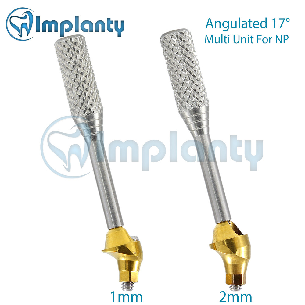 Angled Multi Unit 17° Titanium NP Conical Dental Similar Nobel Active