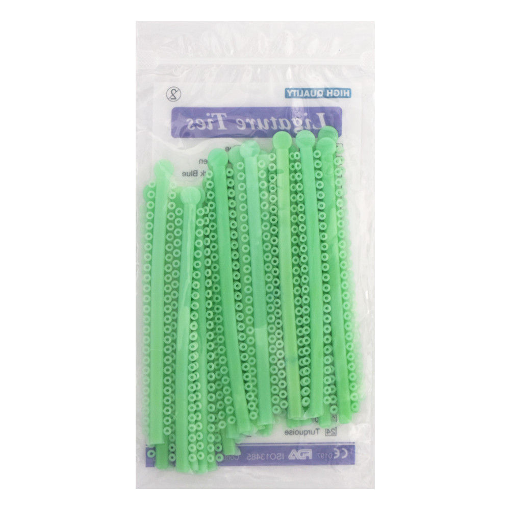 1000 Pcs Dental Orthodontic Ligature Ties Braces Elastics Rubber Bands O-rings