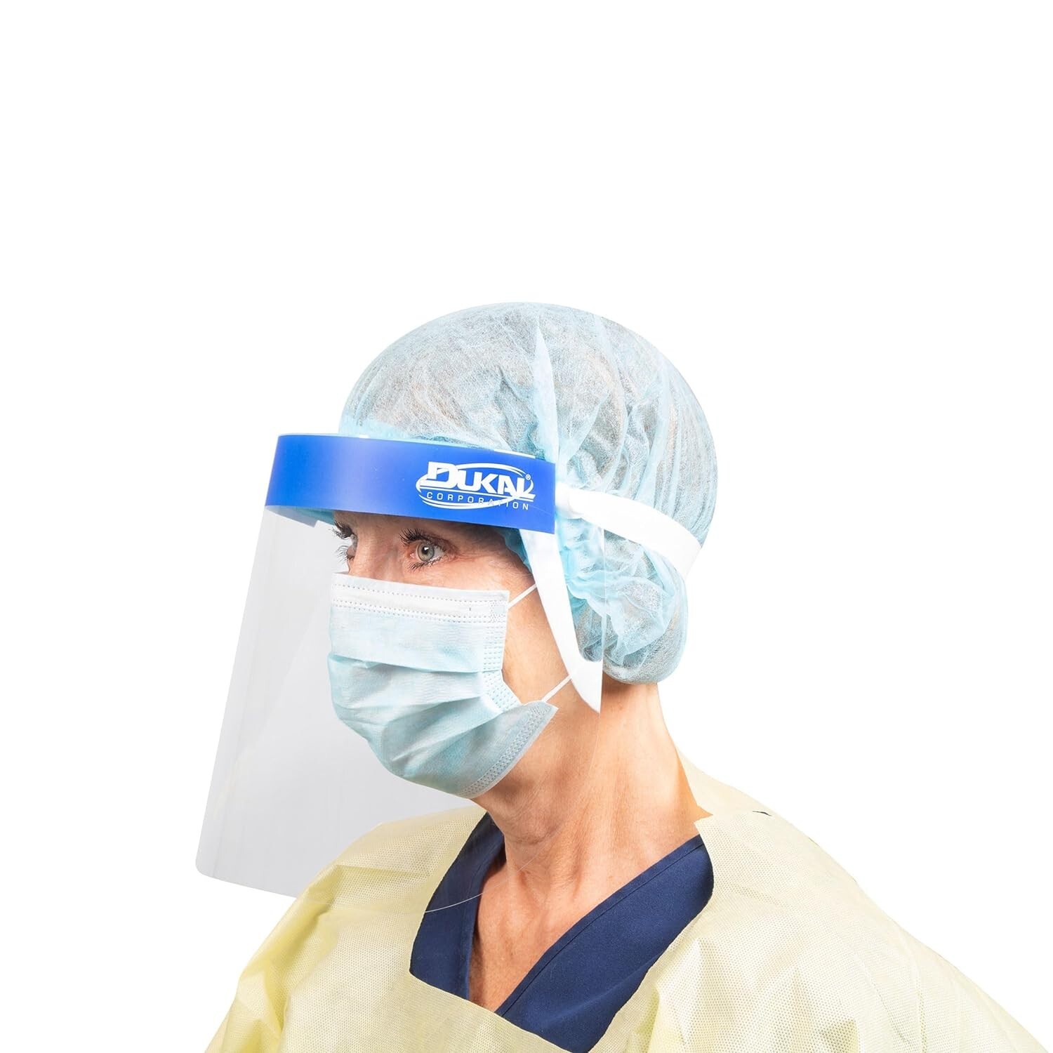 Dukal Face Shield, Disposable, 5/Bag