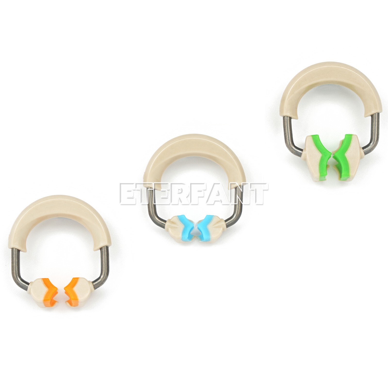 Dental Autoclavable Matrix Bands Rings Matrices Clip Clamp Titanium Fit Garrison