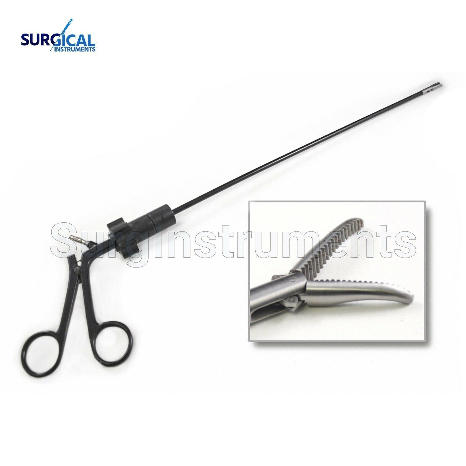 Maryland Dissector Curved Laparoscopic Forceps 330mm Laparoscopy German Grade