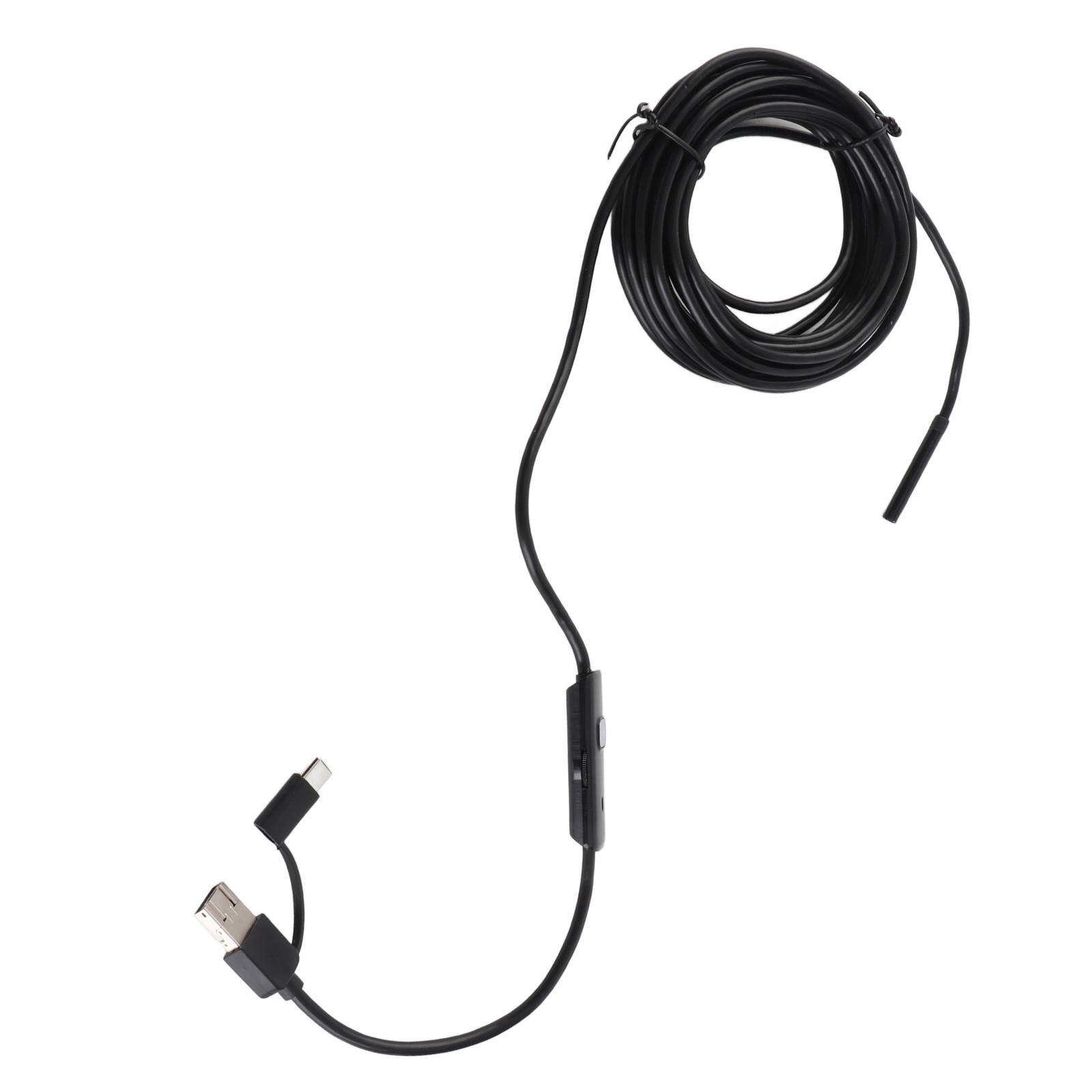 Endoscope Camera Mobile Phone PC USB Type C 3 In 1 For With LED Light