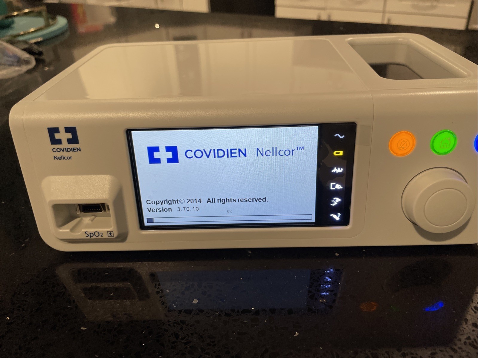 Covidien Nellcor PM100N SpO2 Bedside System No Power Cord Included