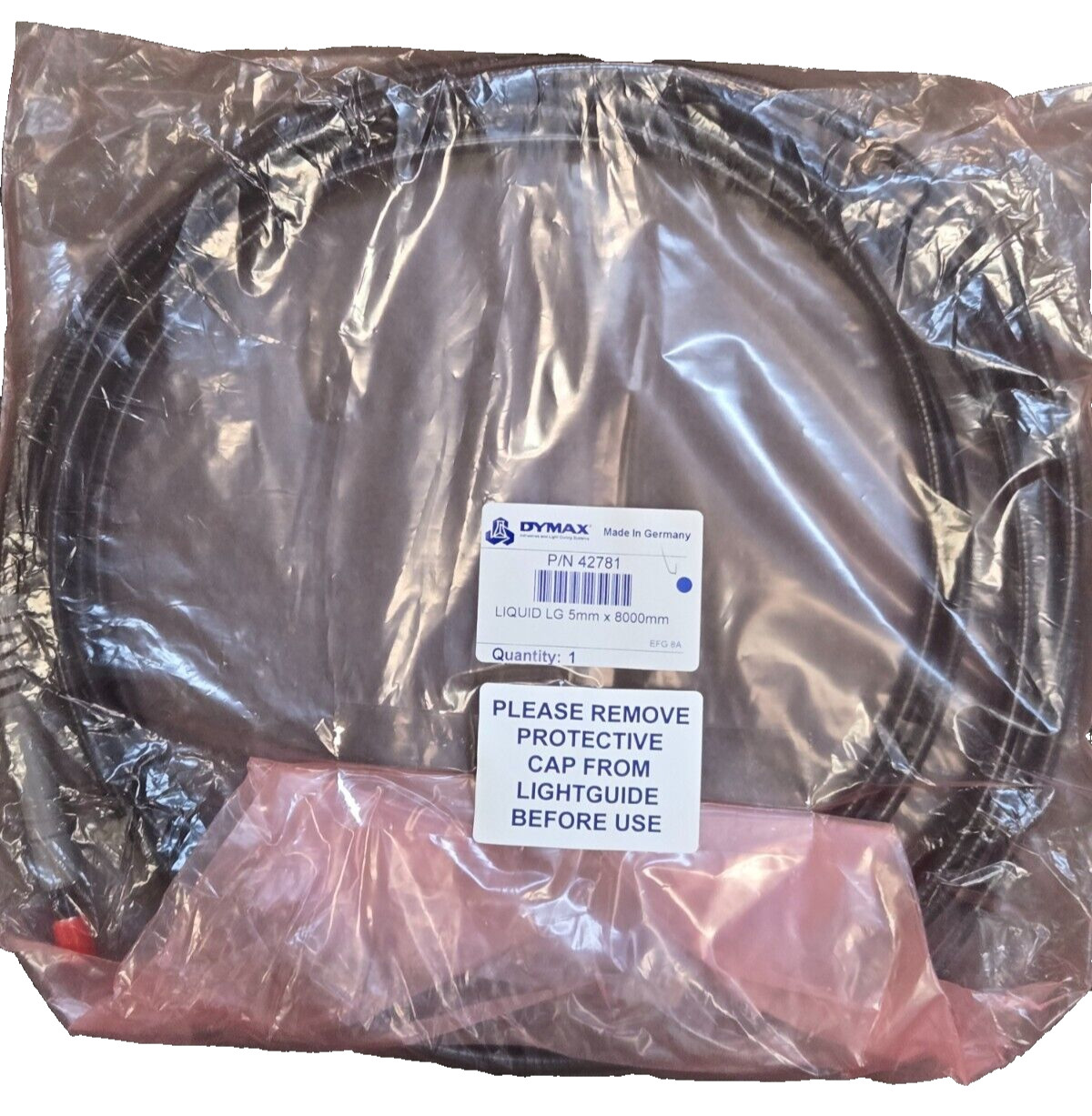 Liquid Light guide, 5mm x 8000mm. (26′) Dymax PN 42781