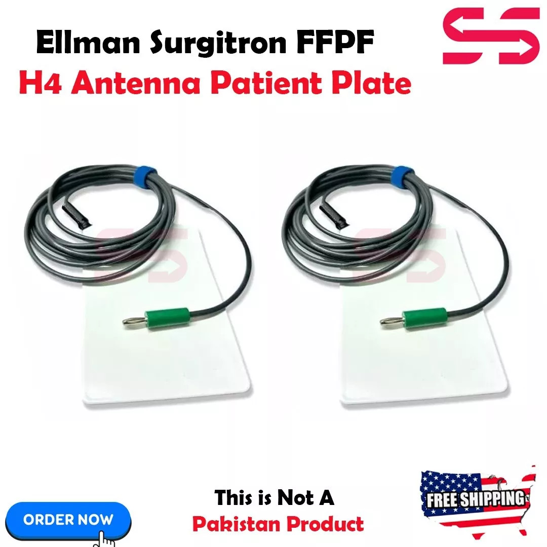 Ellman FPPF Patient Plate / H4 Grounding Plate Reusable -Fast Shiping from TX,US