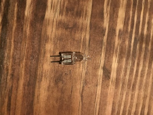 Microscope Bulb Halogen G4 12V 10W Pin Light Bulb (10 Pack)