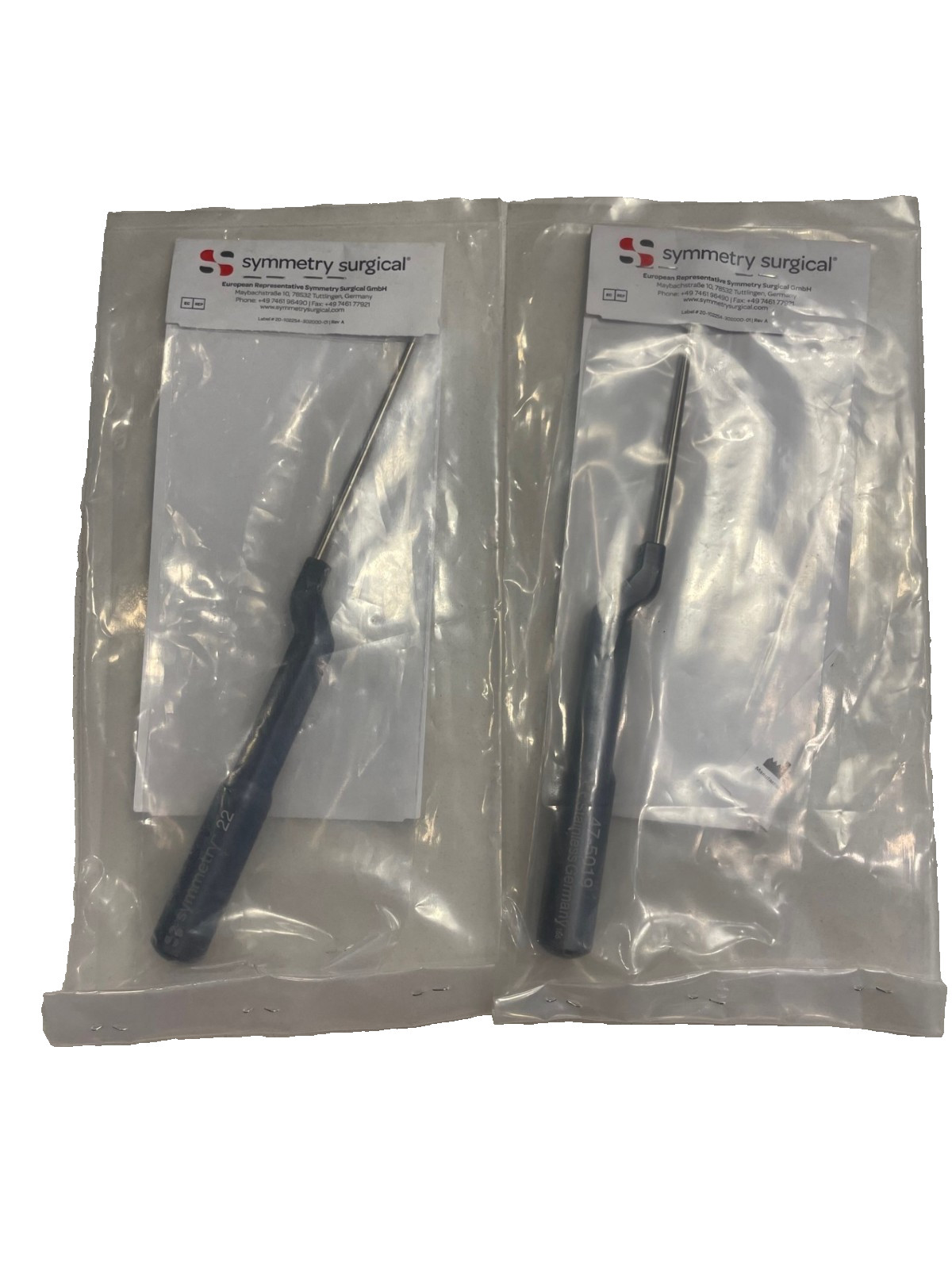 Symmetry Surgical Microsect forward angle curette No 5