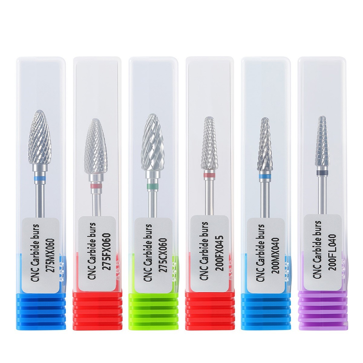 AZDENT Dental Lab Tungsten Carbide Burs HP 2.35mm for Slow Low Speed Handpiece