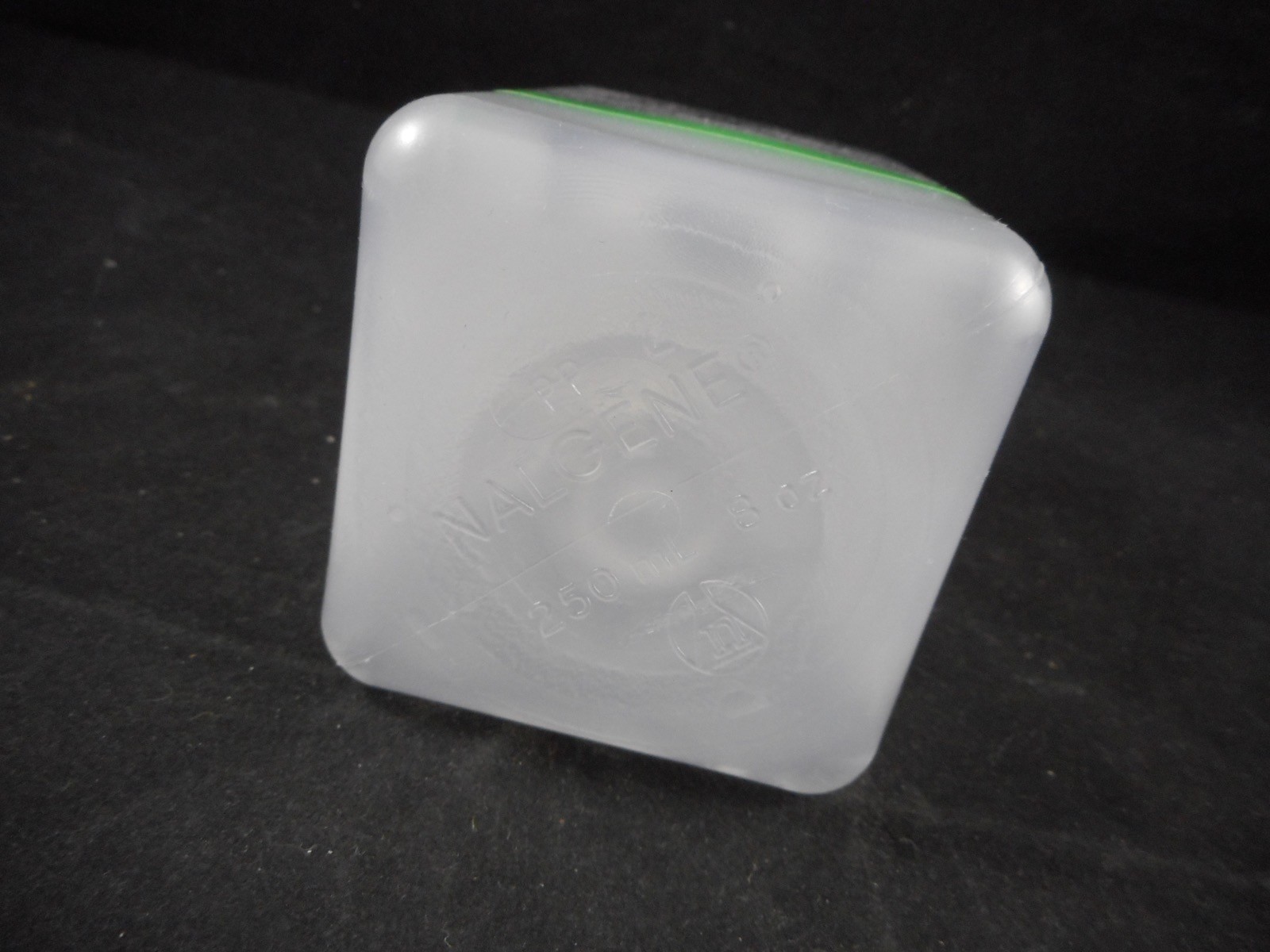 NALGENE Plastic 250mL Narrow Mouth Square Bottle Polypropylene PP 2016-0250