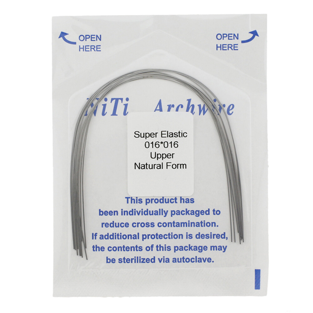 arcos de ortodoncia Orthodontic Arch Wire NiTi Stainless Steel Acero Inoxidable