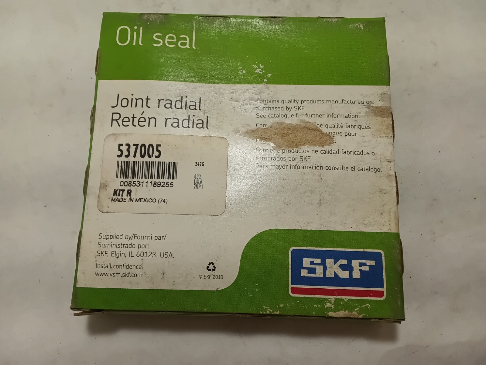SKF Oil Seal 537005 (G10B)