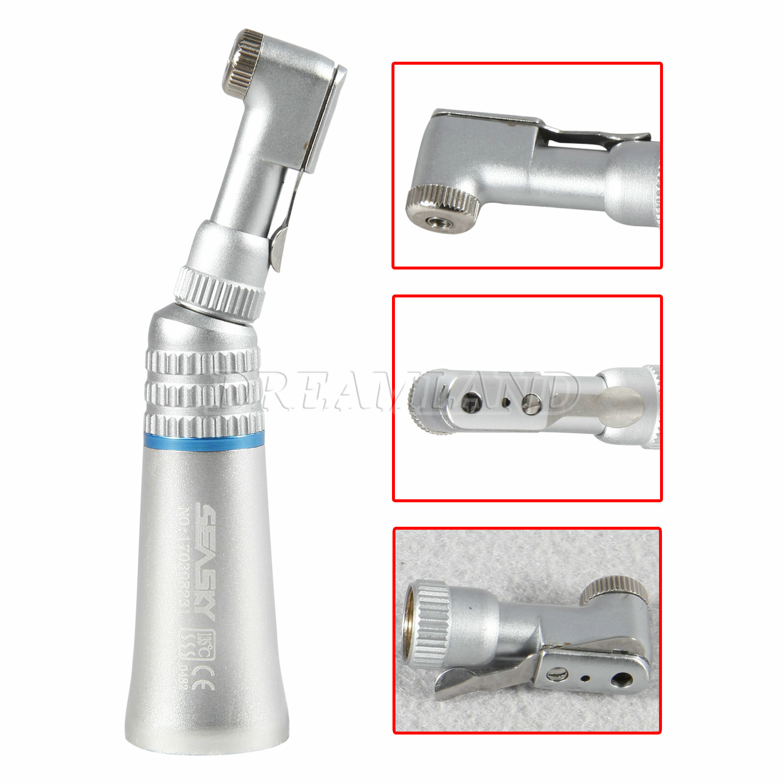 SEASKY NSK Style E-type Dental Contra Angle handpiece Slow Low Speed Latch Head