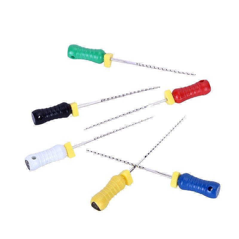 Dental Endo Root Canal Files Hand Use K-Files Stainless Steel 21mm/25mm/31mm