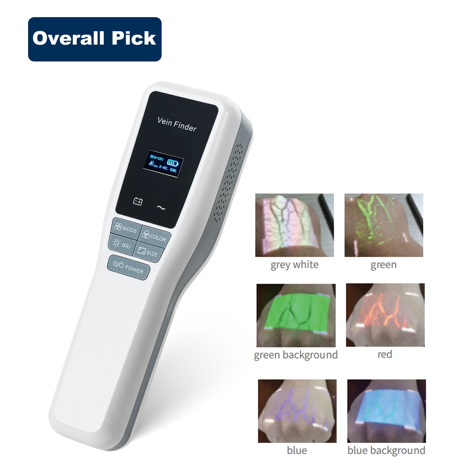 HF-410A Vein Finder High Resolution Image Multiple Color/Depth Display US STOCK