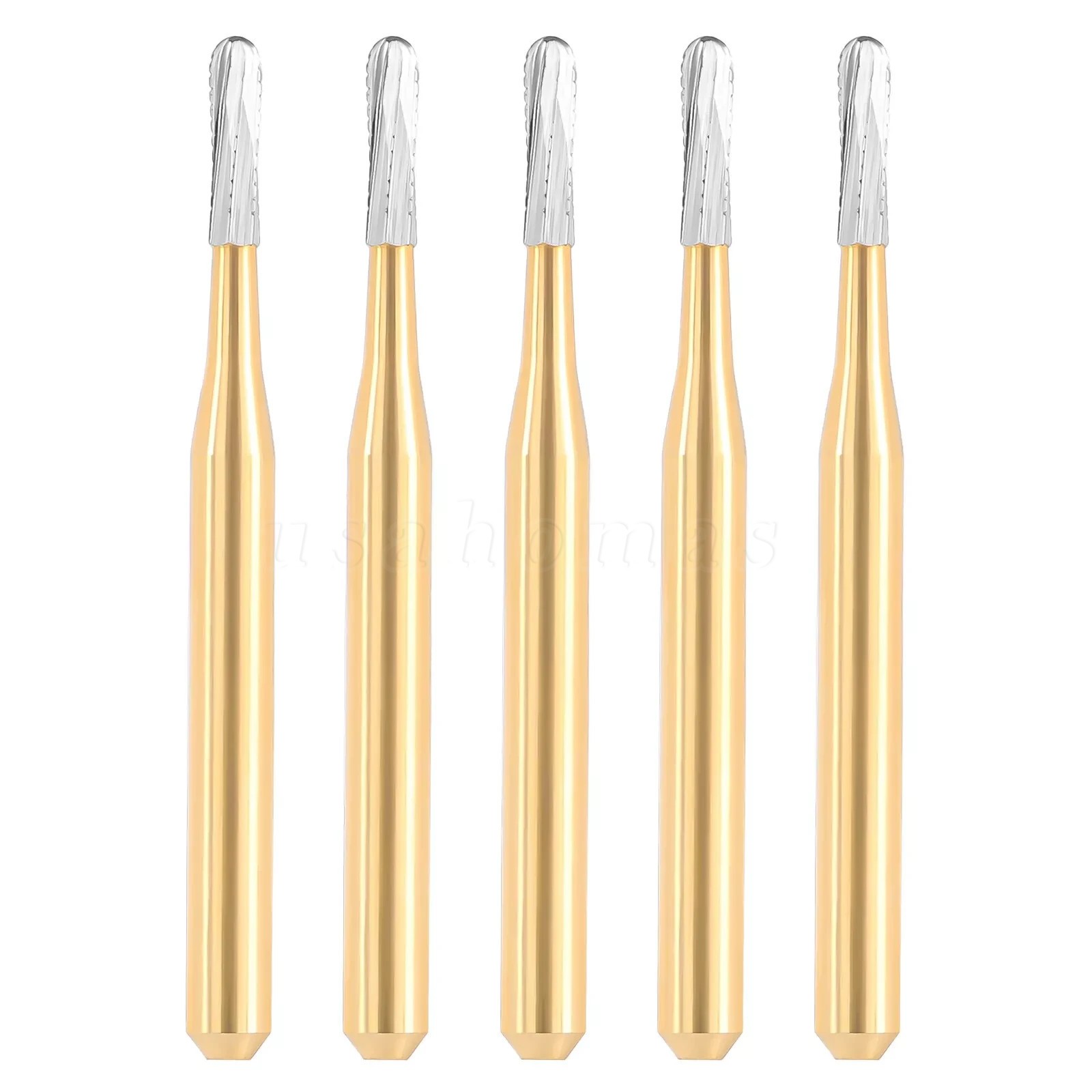 SANDENT 10 Pcs Dental Carbide Trimming & Finishing Burs FG/7406/7408/7901/7902