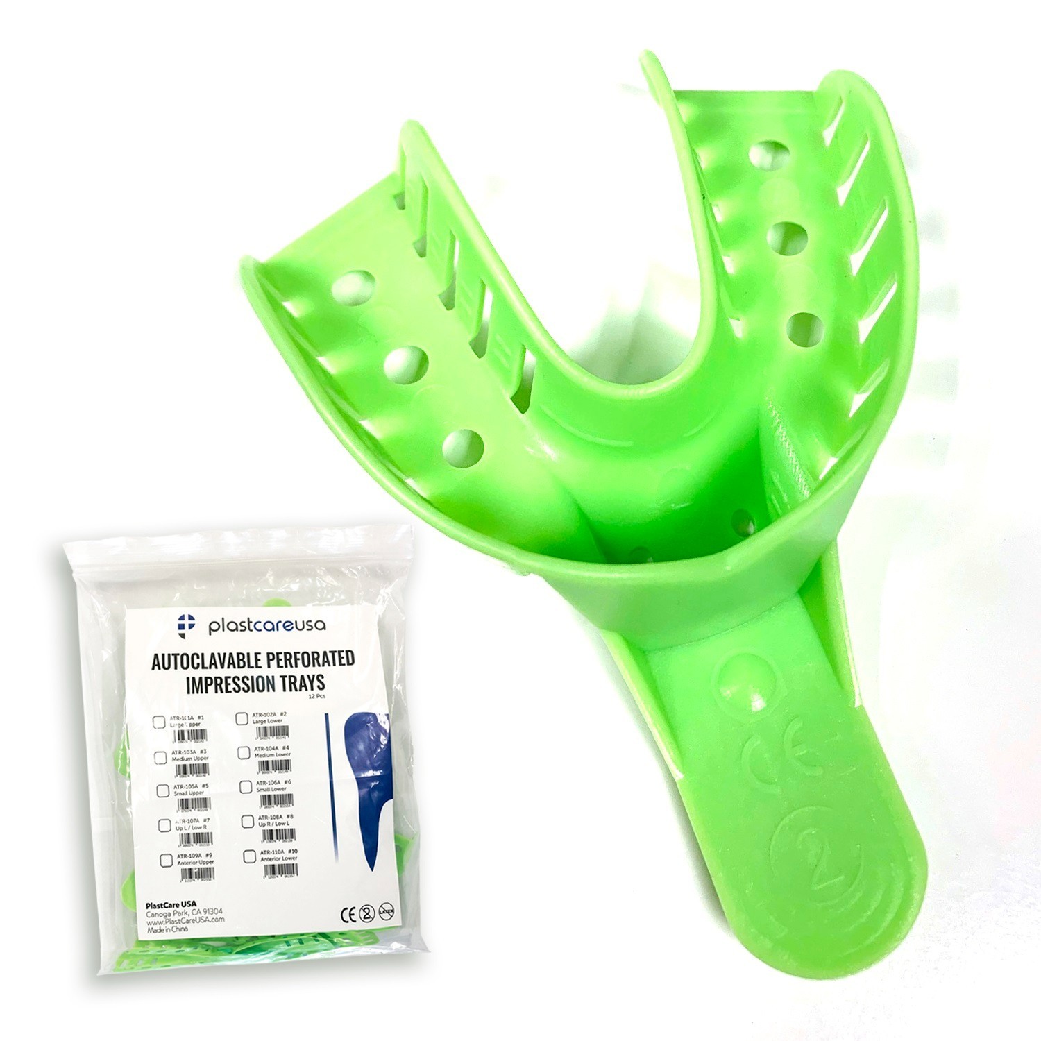 Grills Dentures Mold Mouth Impression Kit – 1lb Alginate + 12 Large Lower Trays
