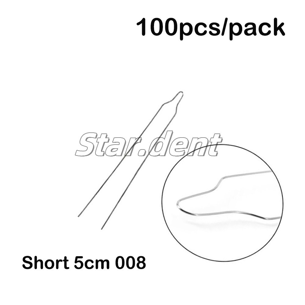 Dental Orthodontic Wire Preformed Kobayashi Ligature Ties Wires Long Short Twist