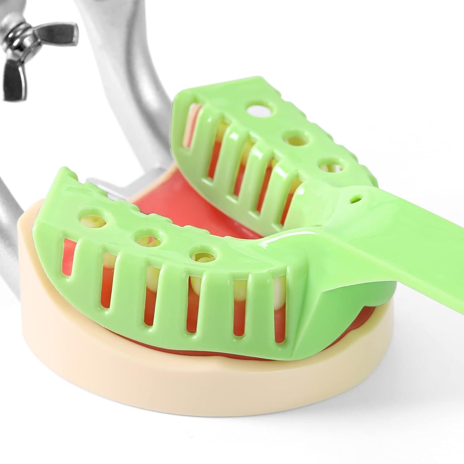 JMU Dental Impression Trays Autoclavable Perforated Plastic (Choose Size & Qty)