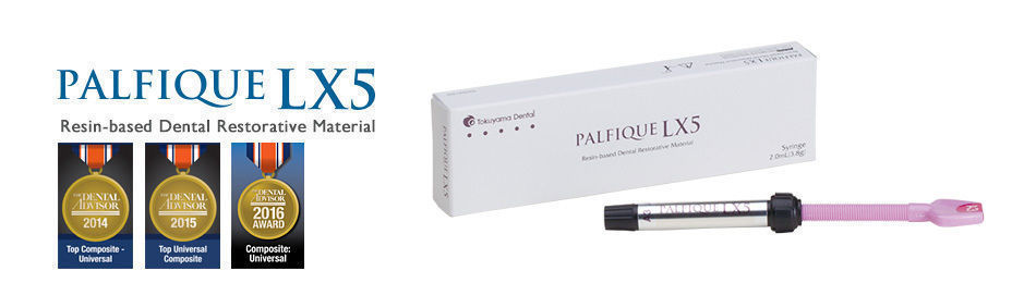 TOKOYAMA Dental Palfique LX5 Composite Restorative Syringe of 3.8gm FREESHIPPING