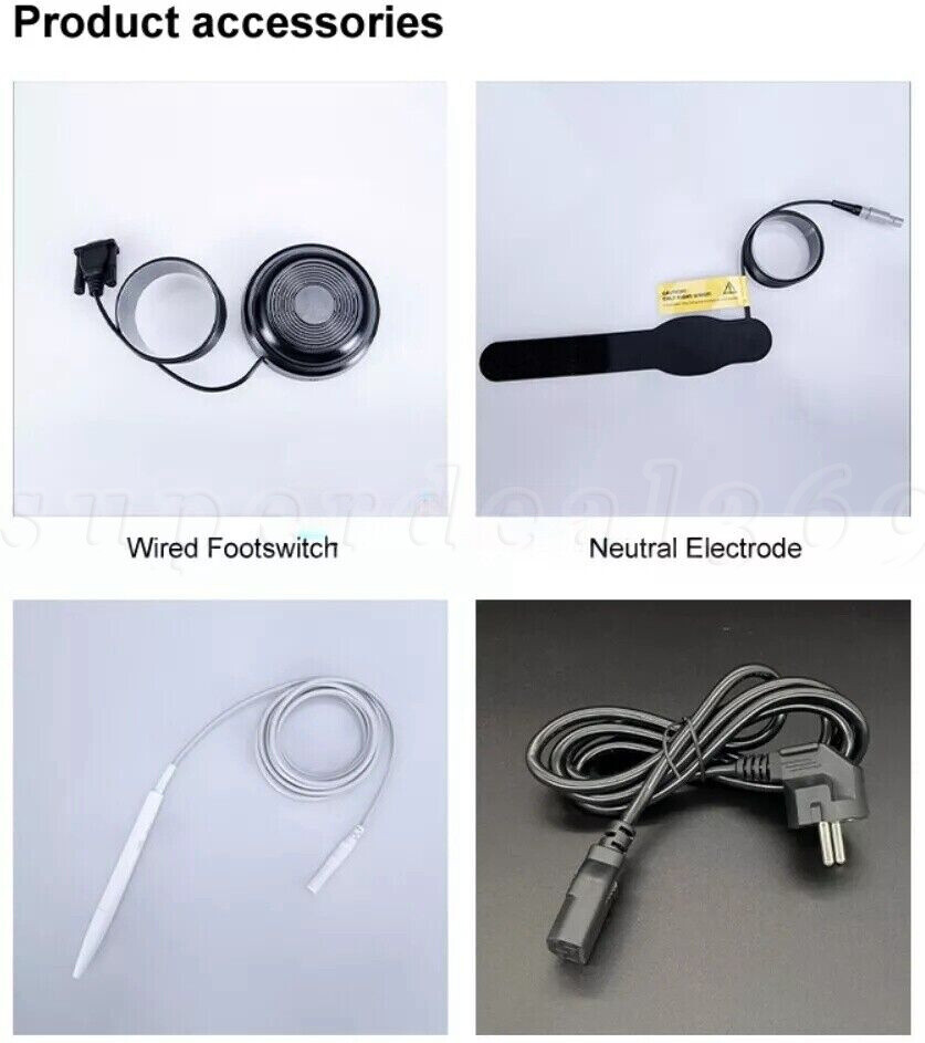 ES-20 Dental ELECTROSURGERY UNIT WITH 7 Nano Silver ELECTRODES 110V/220V