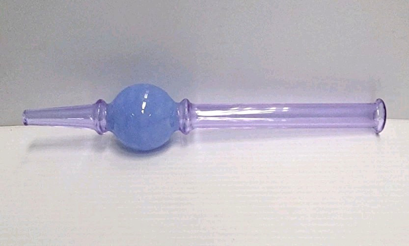 7″ Premium Glass Piece Straw – Assorted Colors