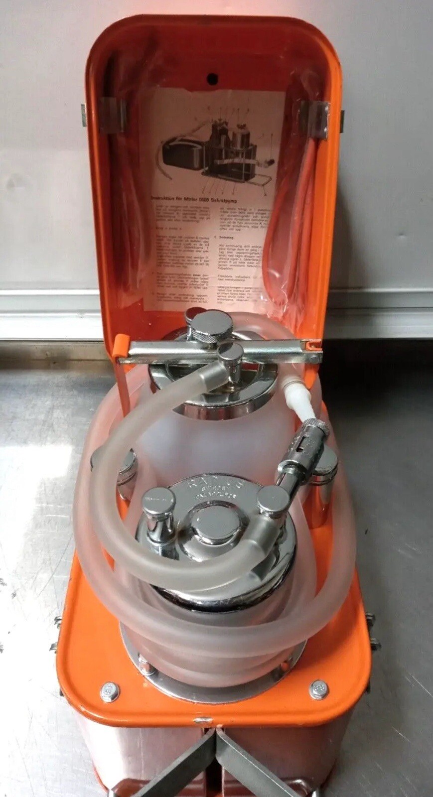 Radius Surgical Suction Pump Sekretpump 0508 New in Unopened Box Sweden