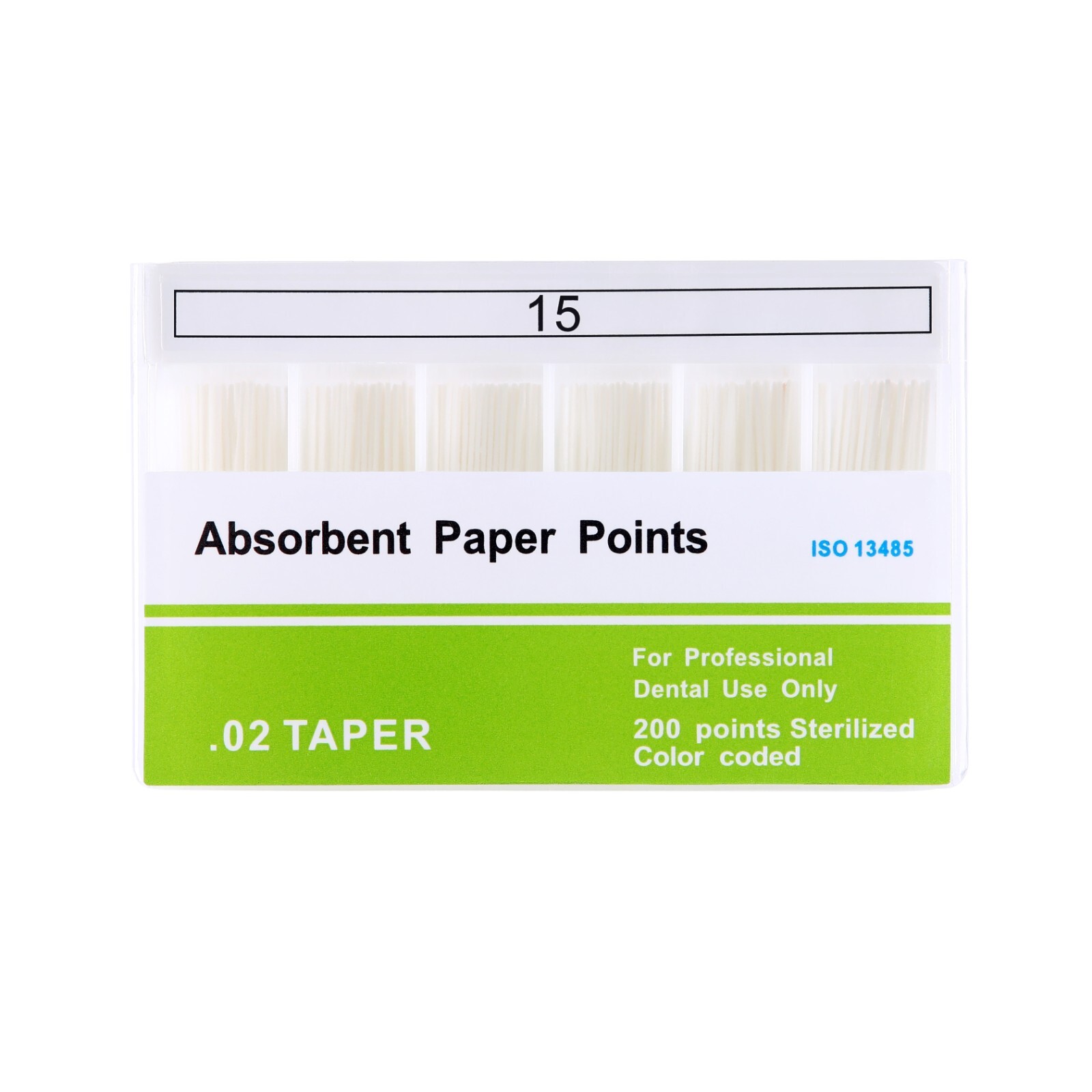 AZDENT Dental Root Endo Absorbent Paper Points Taper 0.04/ 0.02 /0.06 15#-40#