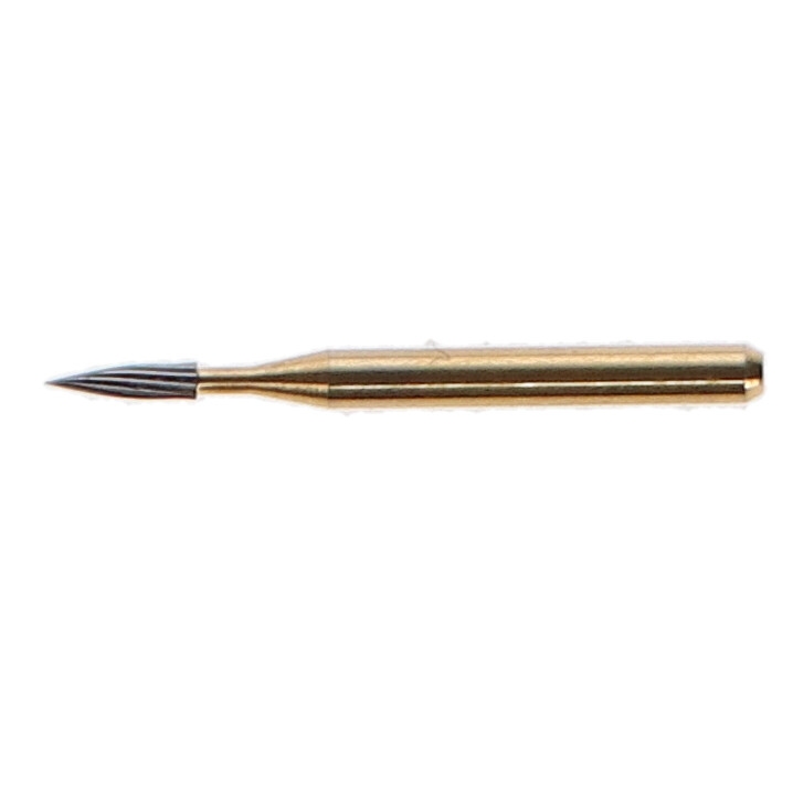 House Brand Dentistry FG #7902 12-Blade Needle Trimming Finishing Burs 100/Pk
