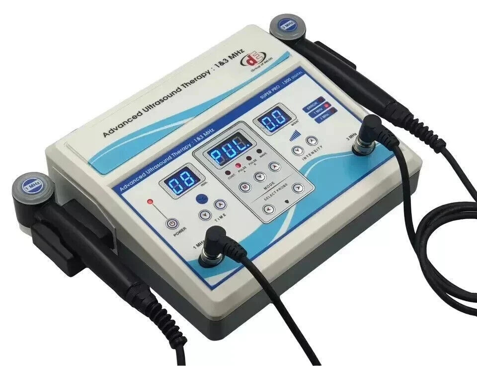 3 & 1 Mhz Device Super 1300 Pro Digital Ultrasound Therapy Machine __