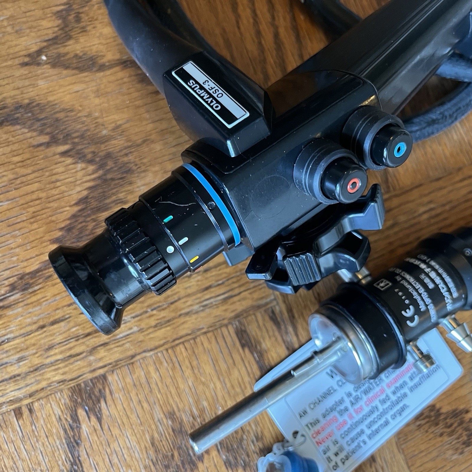 Olympus OSF-3 Flexible Sigmoidoscope With Cw-3 Irrigator Mb-107 Adapter