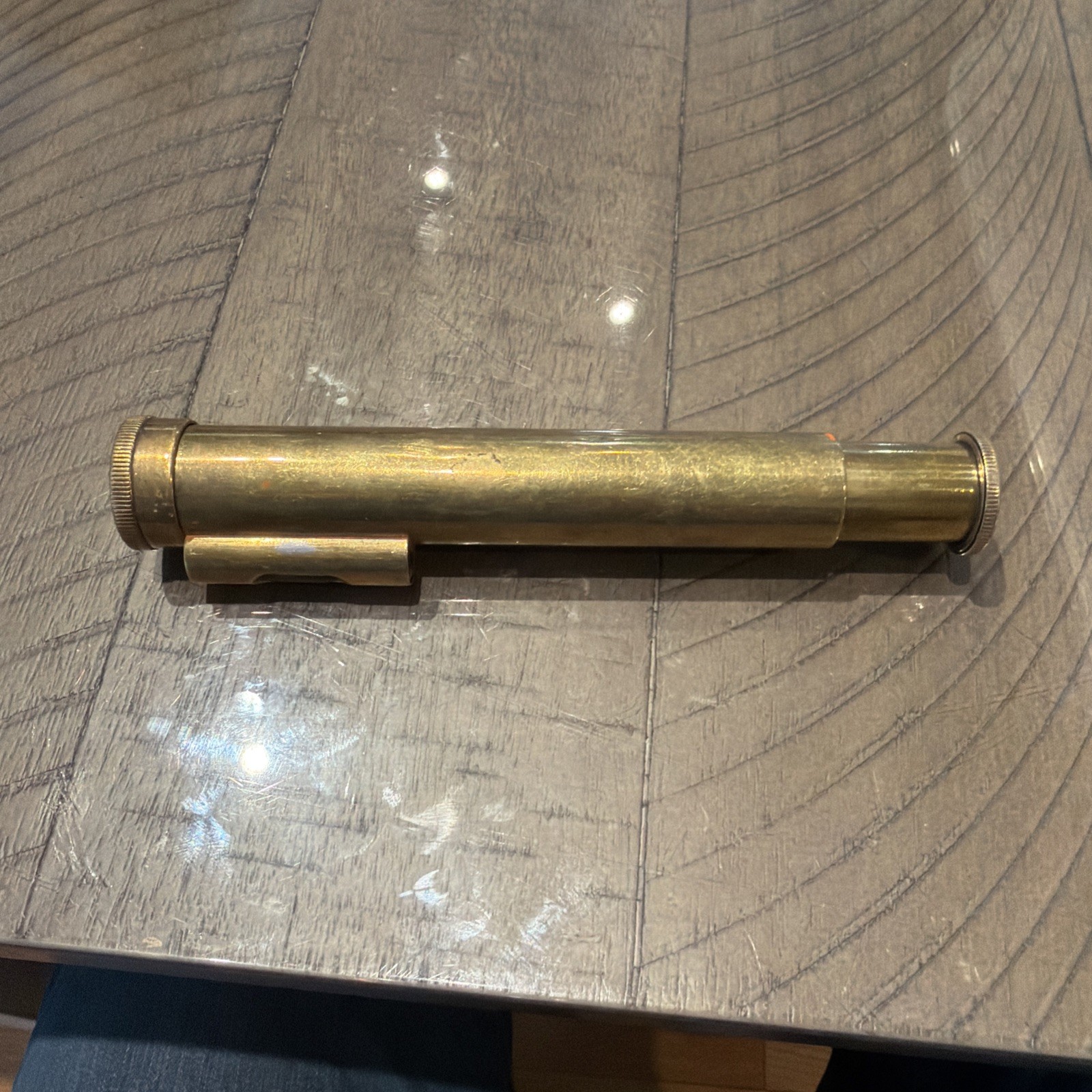 Vintage telescope Unknown Brass coated