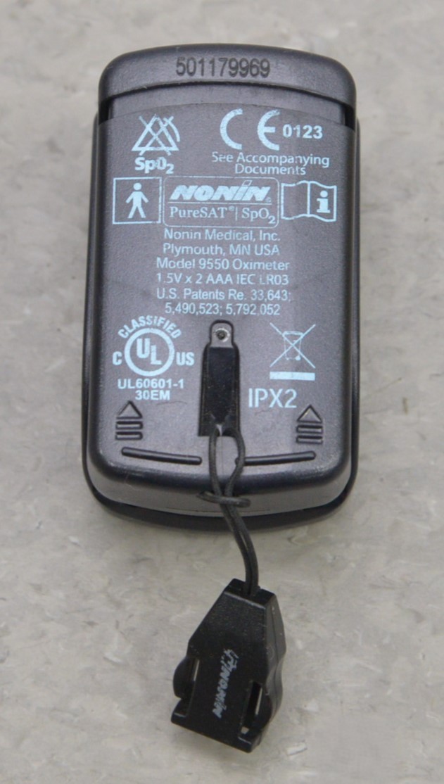 Nonin Onyx II 9550 Fingertip Pulse Display Unit 3985-000