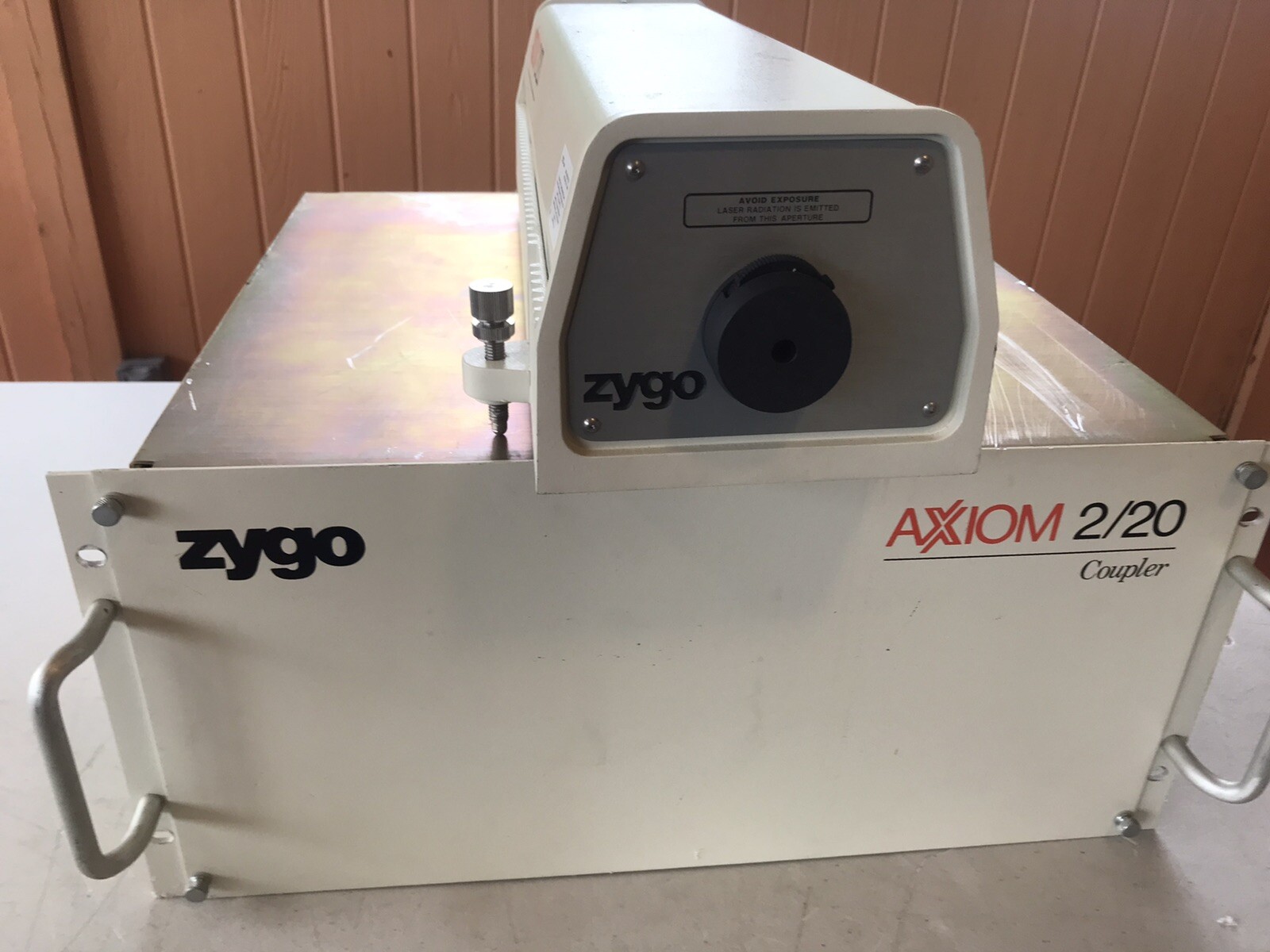 Zygo AXIOM 2/20 Helium Neon 6mm Laser Head 6191-0100-01R With Coupler Controller