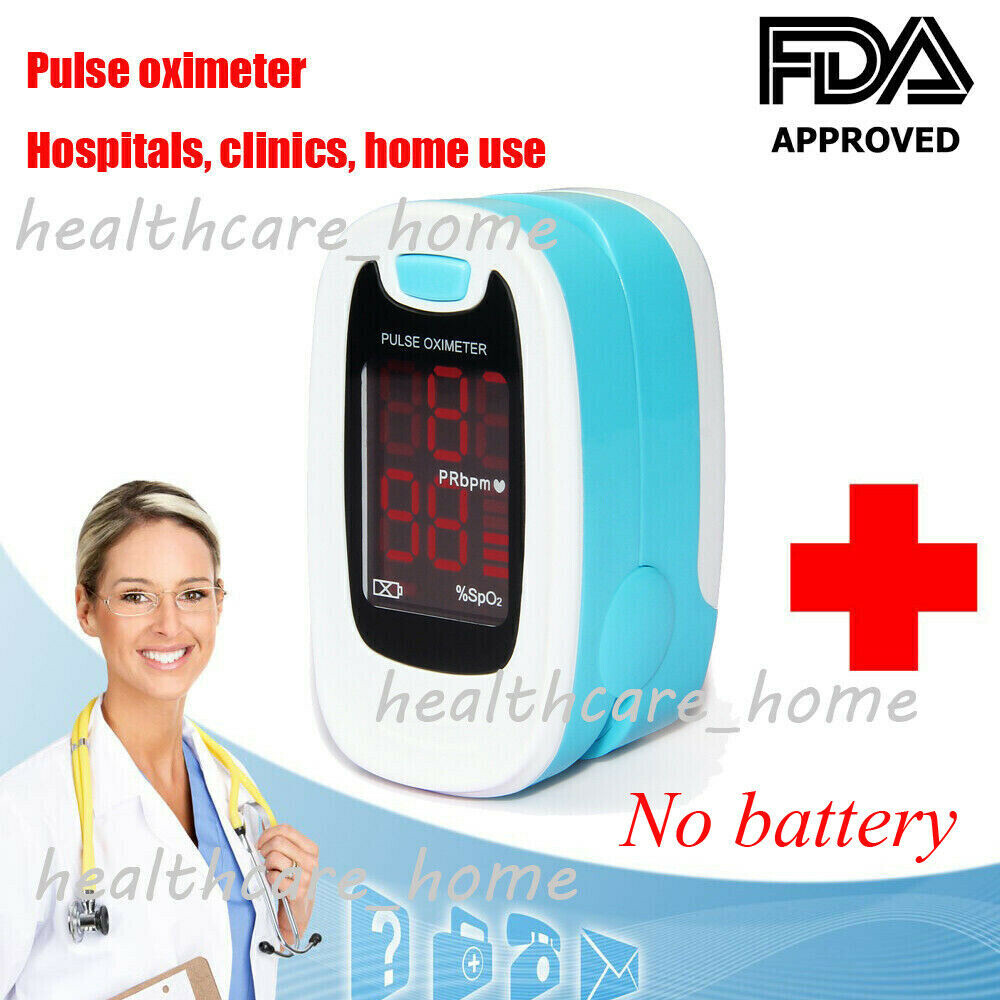 Medical Finger Tip Pulse Oximeter SPO2 PR Blood Oxygen Heart Rate Monitor
