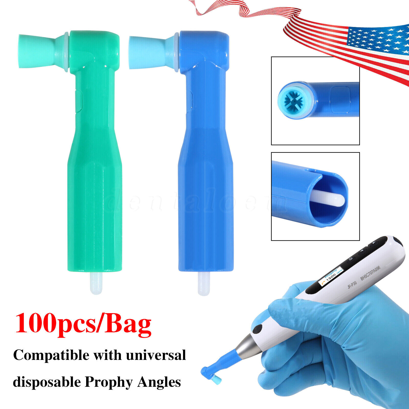 Prophy Angles Cups 100 500/pk Top Quality Dental Disposable Prophy Angle