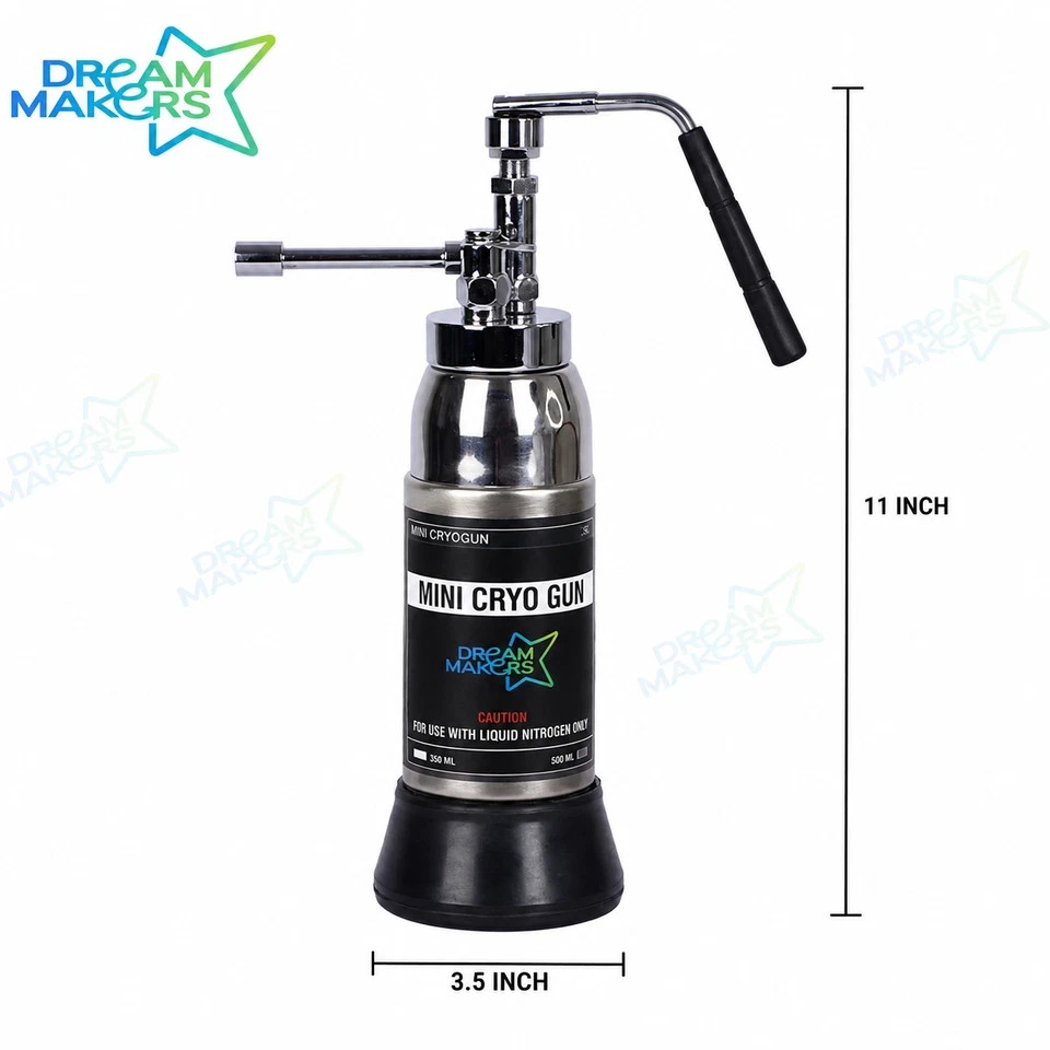 Nitrogen SprayerUS Professional Mini 350ML Cryo Can For Dermatology Cryo Liquid
