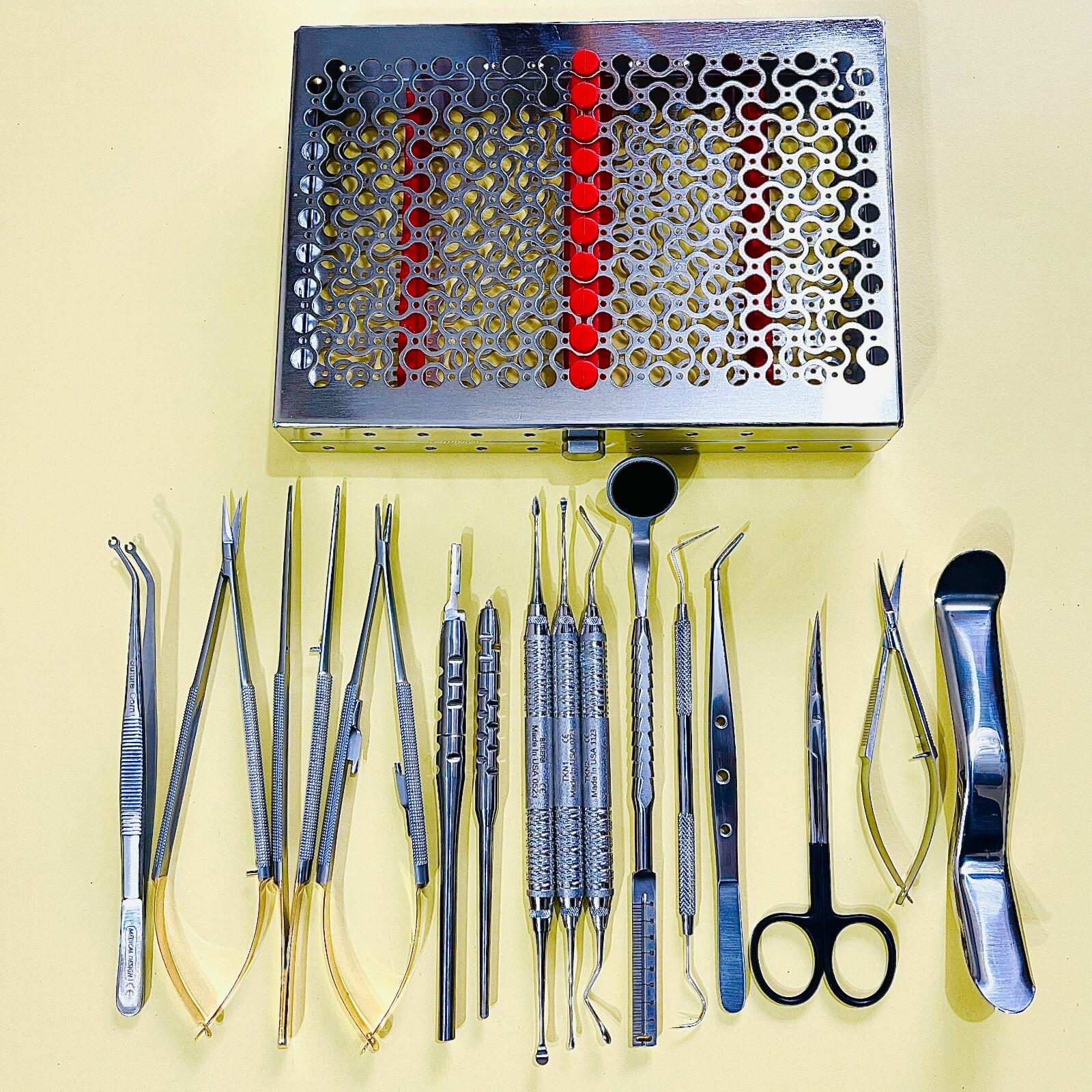 Micro Periodontal Oral Surgery Kit Surgical Instruments Dental Hu Friedy Knife