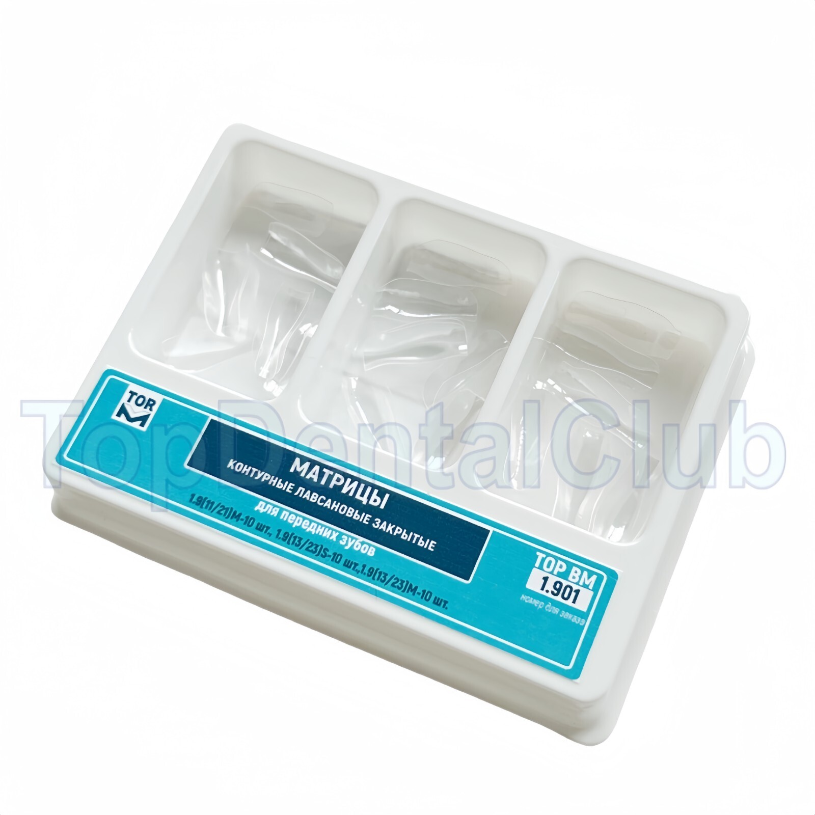 1.901 Dental Clear Matrix TOR VM Matrice Anterior Matrices Bow BT Fits Bioclear