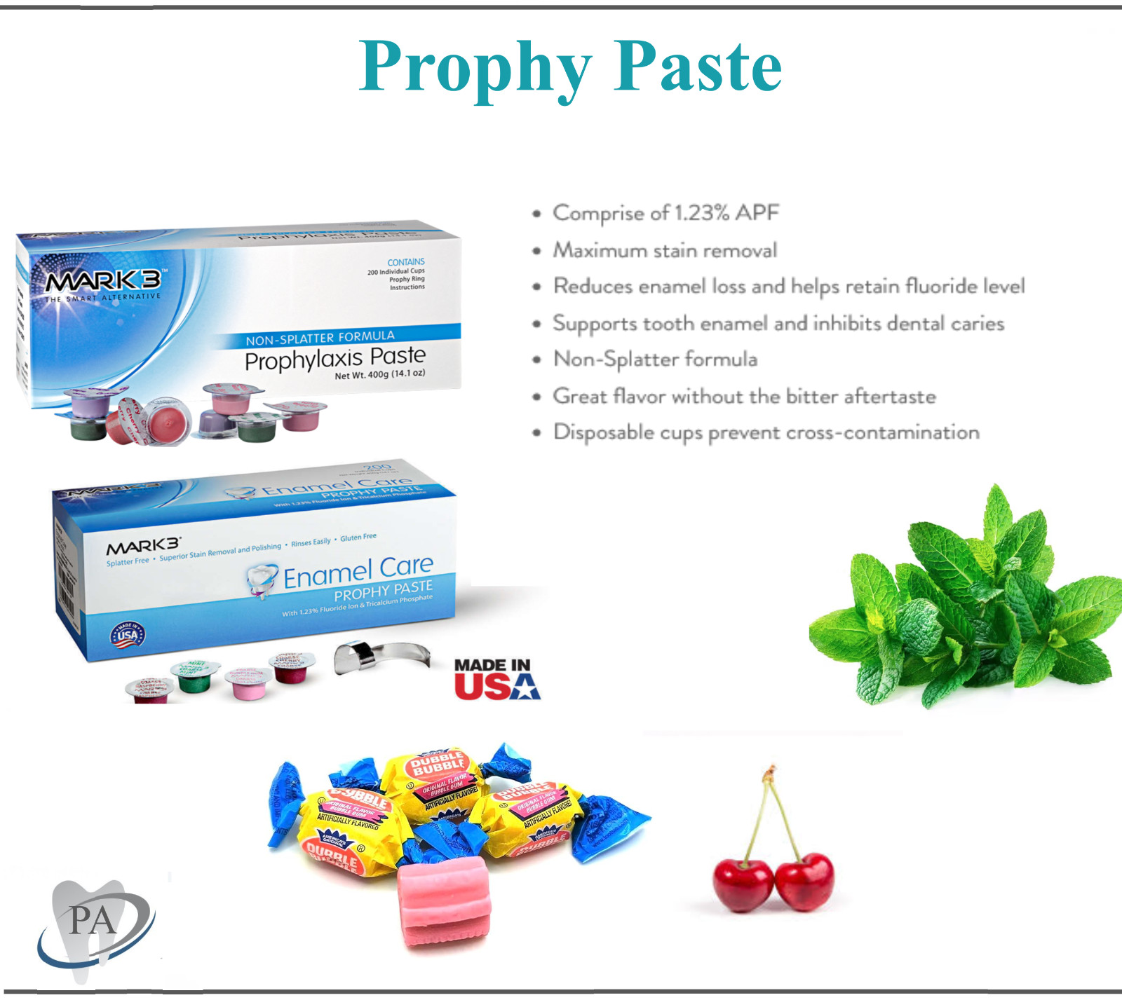 Prophy Paste Dental Prophylaxis Coarse Medium Fine Extra X-Coars up to 2000 cups