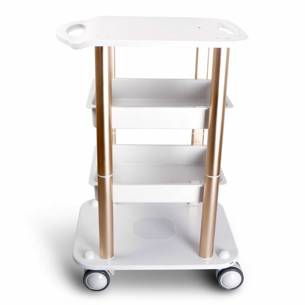 4-Layers Trolley Cart Stand Ultrasonic Cavitation RF Beauty Spa Salon Machine
